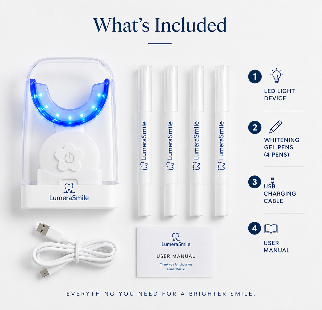 LumeraSmile™️ LED Whitening System
