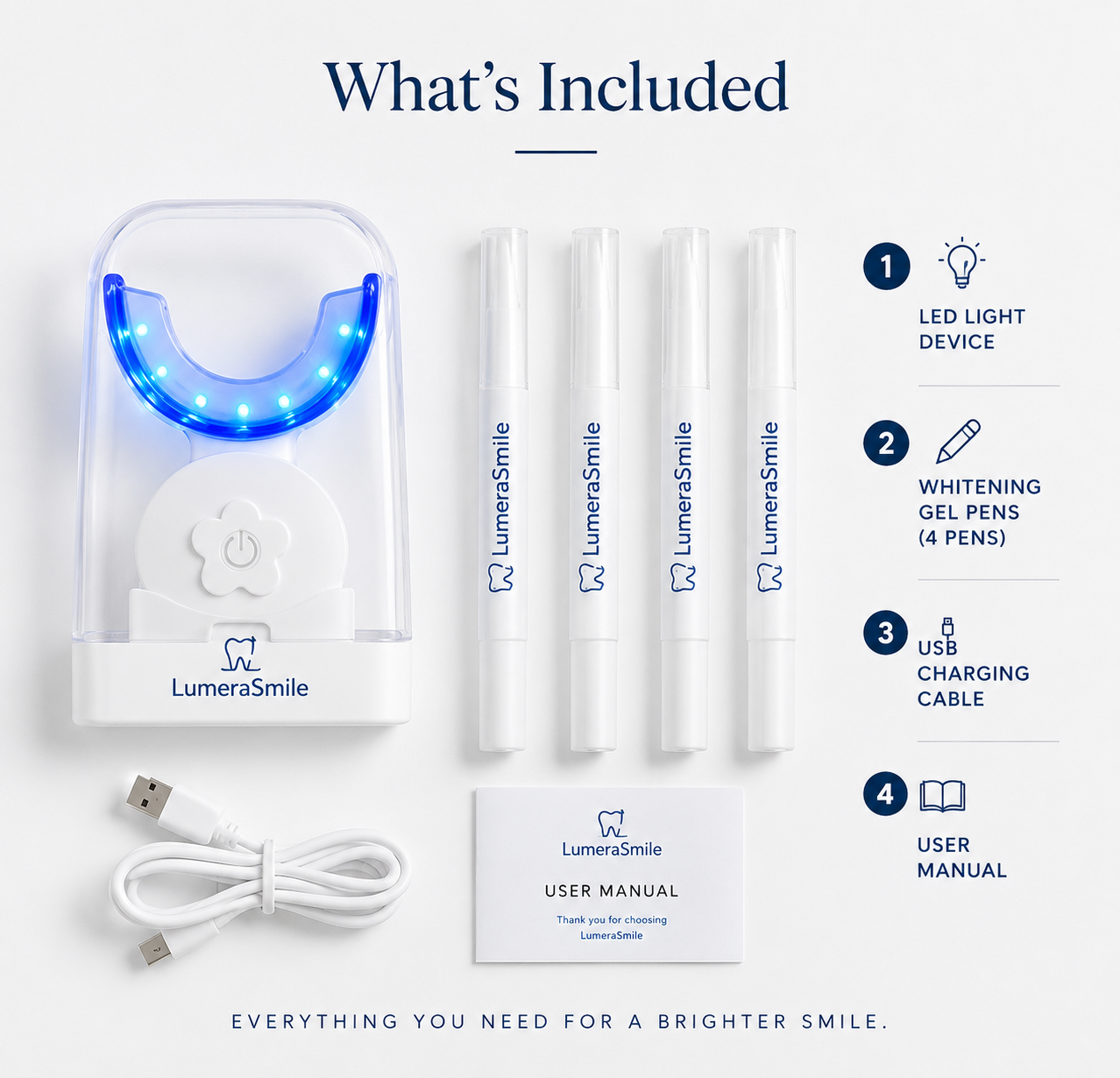 LumeraSmile™️ LED Whitening System
