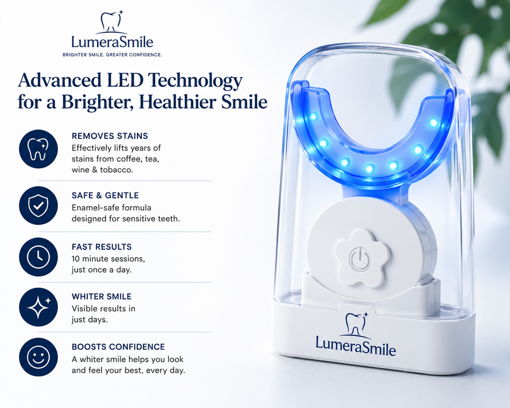 LumeraSmile™️ LED Whitening System