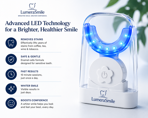 LumeraSmile™️ LED Whitening System